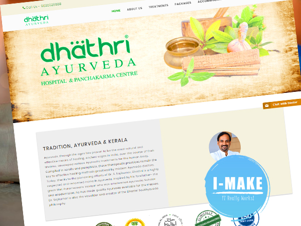 Dhathri Hospitals Website Launched 